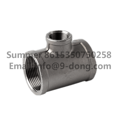 ASTM A403 Duplex Steel Equal / Reducer Tee Pipe Fittings ASME B16.9 photo-4