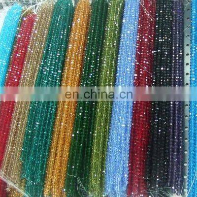 Genuine K9 Crystal bicone Beads glass beads with different colors for Premium Quality Jewelry Making Suppliers