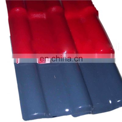 Good Fire-Resistant Rating ASA Coated Synthetic Resin Tiles for House Roof for industry villa home