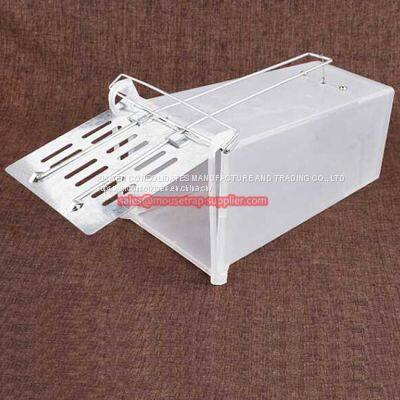 ?  Plastic Mouse Rat Trap Cage Live Catch Rodent Control Trap