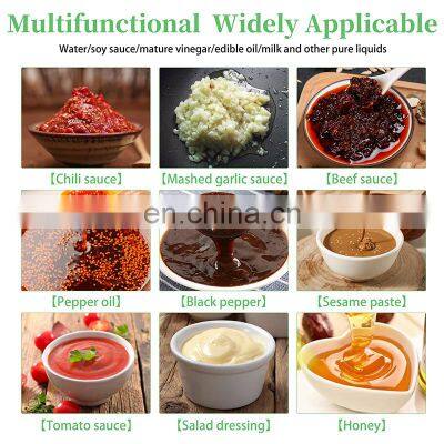 Vertical Automatic Three Side, Back Sealing, Small Tomato Paste Sauce Sachet Honey Pouch Packaging Machine photo-5