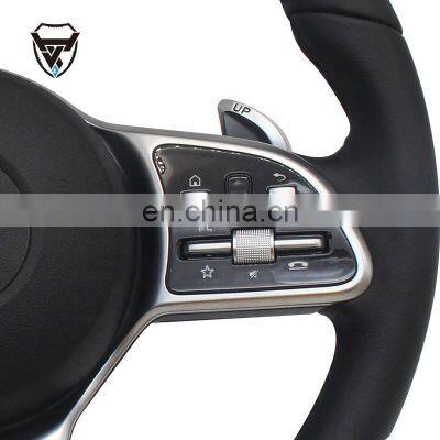 2021 New Design High Grad Cowhide Material Steering Wheel Car Refitting for Mercedes-Benz