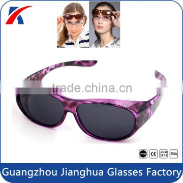 Popular eye protective funny neon frame demi safety fitover glasses                        
                                                Quality Choice