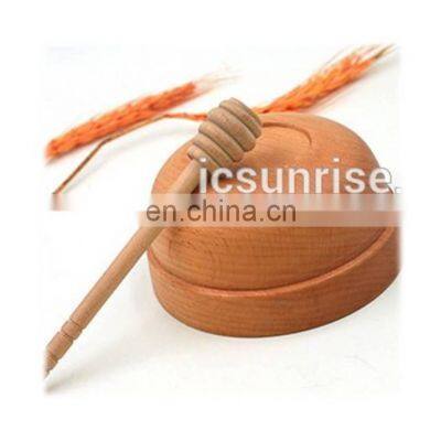 Honey and Syrup Dipper Stick Server, lightweight yet strong Honey Dipper, Round Handle Honey Dipper Great for drizzling Honey