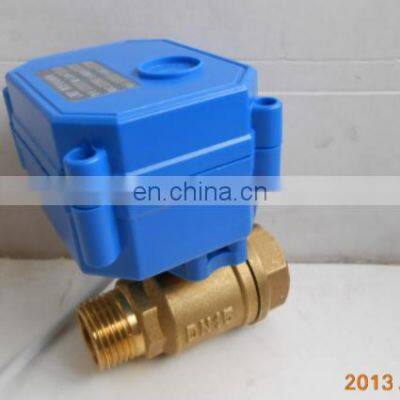 brass water valve dn15 dn8 CWX-15Q 3s 1.5nm DC3.6V 5V 6V electrical water valve