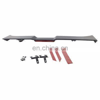 Spoiler With LED Light for Jeep Wrangler JL 18+ 4x4 Accessories Maiker Manufacturer Black ABS Spoiler