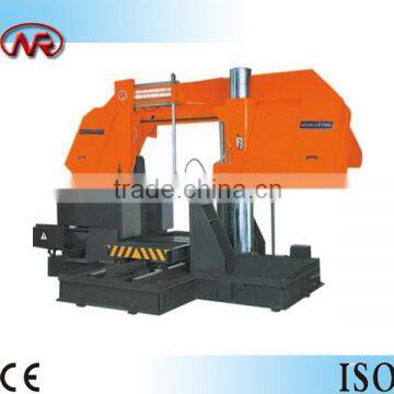 China Hydraulic Horizontal band saw machine /saw cutting bearing aloy machine