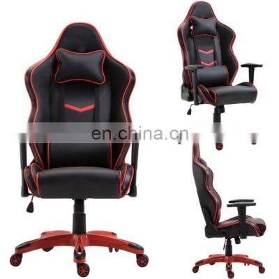 China New Design Competitive Home Office Furniture Headrest Computer Folding Reclining Cushion Lumbar Support Gaming Chair