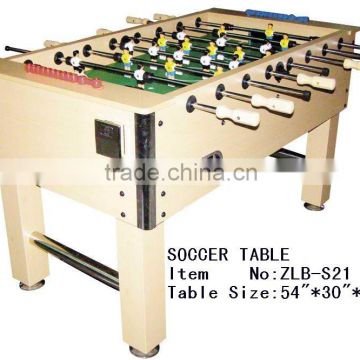 Beautiful coin operated soccer table