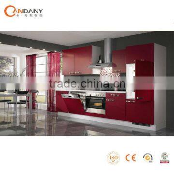 New Chinese style lacquer kitchen cabinet in futuristic styles,kitchen cabinet led lights