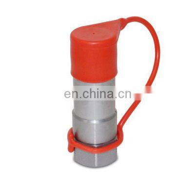Flat face couplings connectable under residual pressure flat-face couplings (ISO 16028) with pressure eliminator