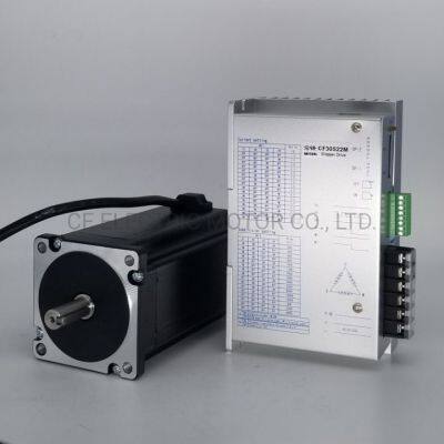 3 Phase 86mm Size Series Length 130mm NEMA 34 Stepper Motor/ Stepper Motor Driver