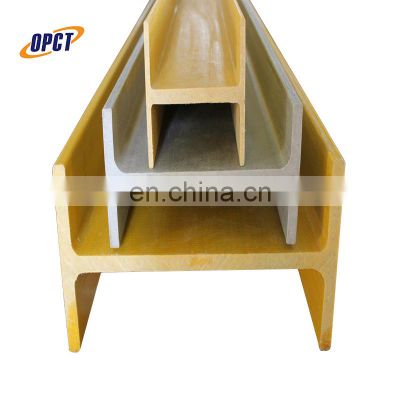 China Industry High Quality Good Sell Fiberglass I Beam,pultrusion i beam