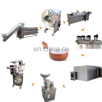 commercial ginger powder process line