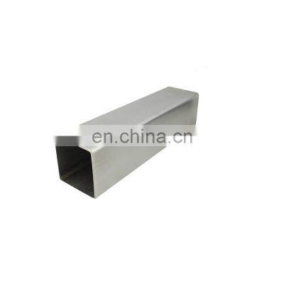 High quality ASTM A312 JIS G3463 seamless tube 304 316 316L stainless steel square pipe price per meter