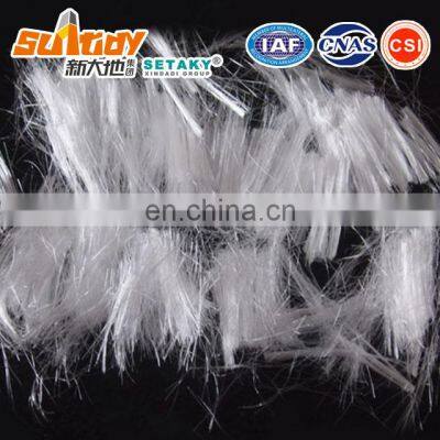 polyester staple fiber price pp crimped fiber for concrete reinforcement