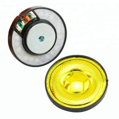 High End Oem Small 40Mm Speaker Driver For Headphone