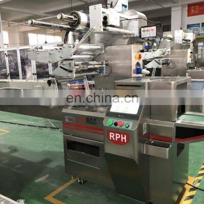 High Quality Pineapple Cake/Layer Cake Plastic Bag Automatic Flow Pack Packing Packaging Machine