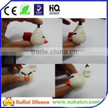 silicone bird usb case designed silicone usb cover