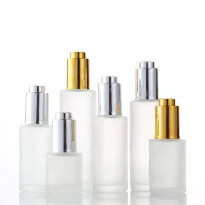 High Quality Good Price Flat Shoulder Drpper Bottle With Press Button photo-4