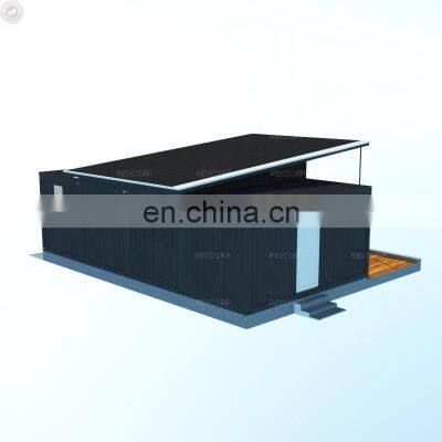 20ft Modular Shipping Container Office Malaysia Modular Container Office Building Sales Center Construction photo-4