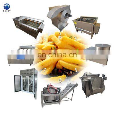 Professional Manufacturer potato chips making equipment french fries machine price