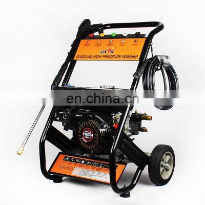 BISON High Pressure Cleaner Start The Petrol 65Hp 180 Bar Pressure Washers