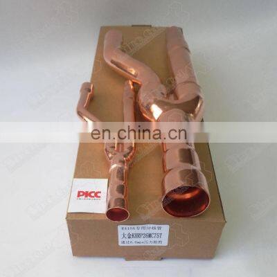 Air Conditioning R410A Copper Disperse Pipe Fitting 45 Degree y Branch Pipe Fitting Lateral Tee photo-5
