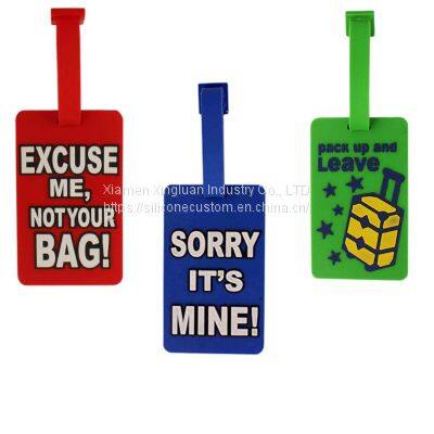 Colorful Unique Travel Baggage Bag Tags Suitcase Identify Labels