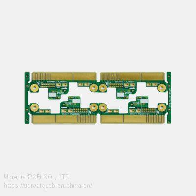 Double Gold Finger PCB for Industrial Control