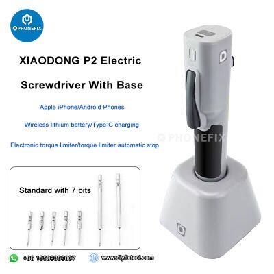 XIAODONG Brushless Electric Screwdriver for IPhone and Android Tablets photo-4