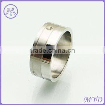 Valentines Day Jewelry Promotional gift polishing stainless steel ring