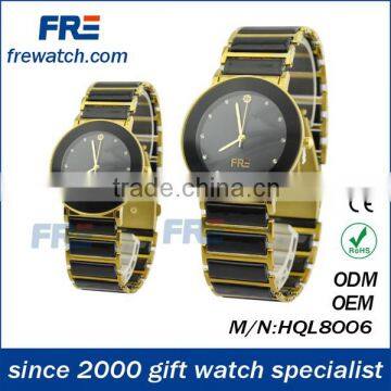 2014 new style alloy watches for lover wholesales OEM alloy lover watches