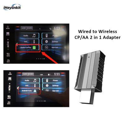 Popular Carplay Box Wired to Wireless CarPlay Android Auto 2 in 1 Adapter photo-5