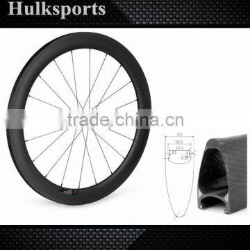 High Quality Wide 23mm Disc Brake Wheels 50mm Clincher Road Carbon 700c With Novatec D711sb/d712sb For Disc Brakes                        
                                                Quality Choice