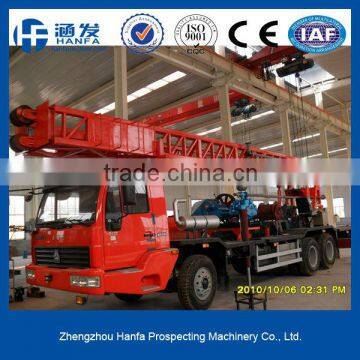 Good supplier of truck mounted drilling machine in China .HFT500