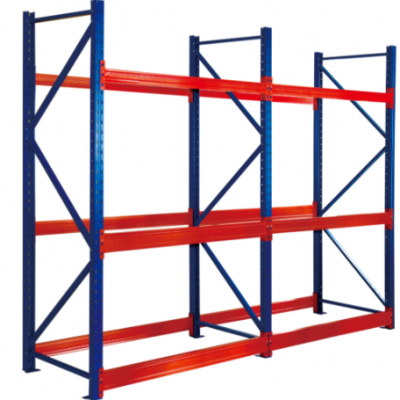 Maßgeschneiderte Schwerlastregale für Lagerpaletten, mehrschichtig und einstellbar