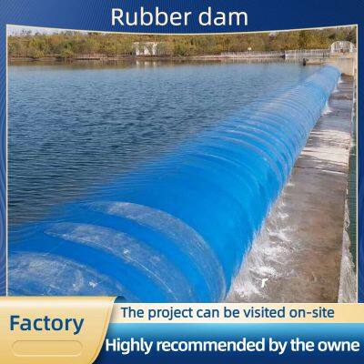 Barragem de borracha EPDM personalizada amigável para peixes para rios ecológicos