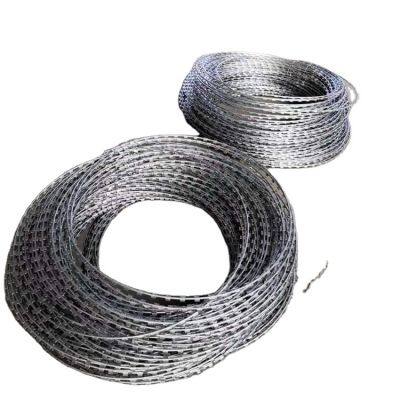 Electric Galvanized Nigeria Razor Barbed Wire Razor Wire Price Per Roll