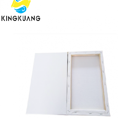 Rectangle Oil Painting Canvas 100% Pure Cotton Linen Blended Pine Frame