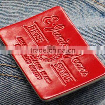 China Supplier Nice Looking High Pressed Leather Patches photo-3