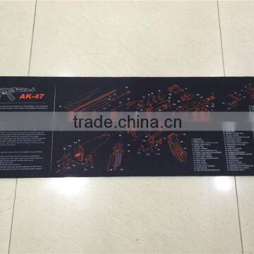 Hot Sale New Design Custom AR-15,AK47,Glcok,Beretta92 Gun Cleaning Mat,gun Mat for Rifle & Pistol Preparing and Cleaning Quality Choice photo-5