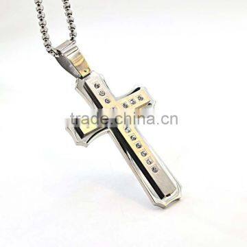 Custom Logo Wholesale Cross Pendant Bulk Sale Believer Cross Pendants With Diamonds photo-2