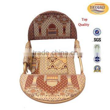 Wholesale Knock Down Metal Muslim Prayer Chair Folding Church Chair photo-5