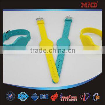 MDW432 Hospital Rfid Wristband / Watches /Bracelet for Access Control Alien H3 Long Range Rfid - Dia 61mm/67mm