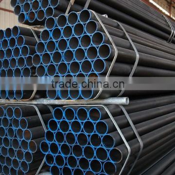 Black round pipe with Q195,Q235,Q345 steel grade