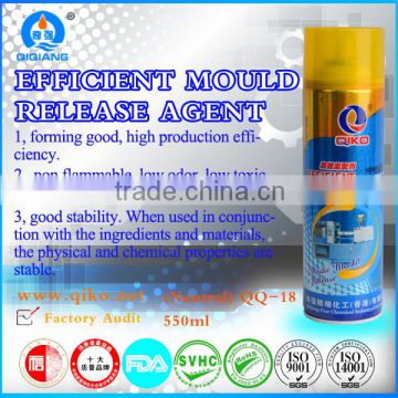 550ml Multi-purpose mould release agent/Form release agent Silicone spray QQ-18