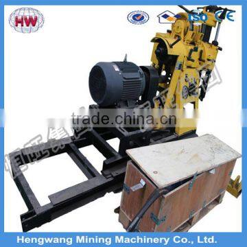 Water Well Drilling Rig Working With Air Compressor