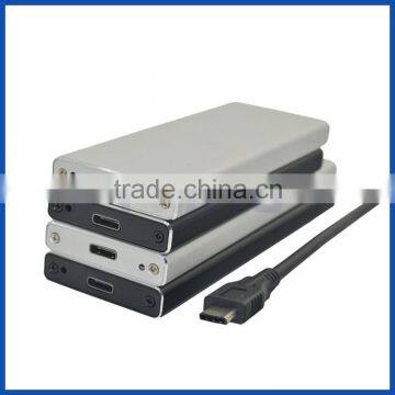 USB3.1 Gen 2 10 Gbps to 2280 M.2 NGFF B Key SATA Based Type SSD Case M.2 SSD Enclosure photo-4