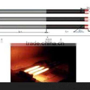 SiC heating W rod type for furnace